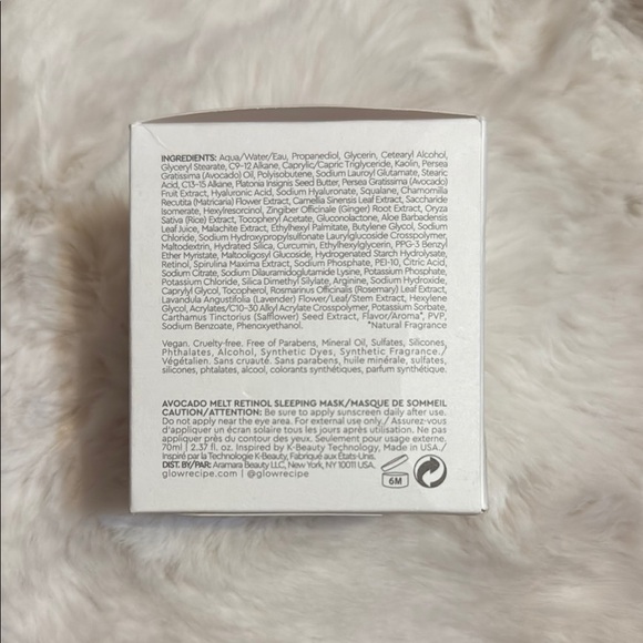 Glow Recipe Avocado Melt Retinol Sleeping Mask - Green - Picture 3 of 3